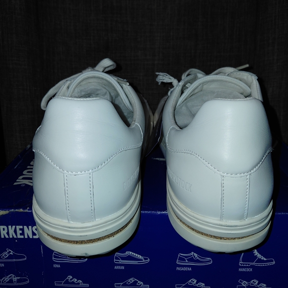 Birkenstock Bend Low Men's Classic White Sneakers - Picture 6 of 11